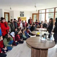 Bursa'da çocuklara su tasarrufu eğitimi Bursa'da çocuklara su tasarrufu eğitimi