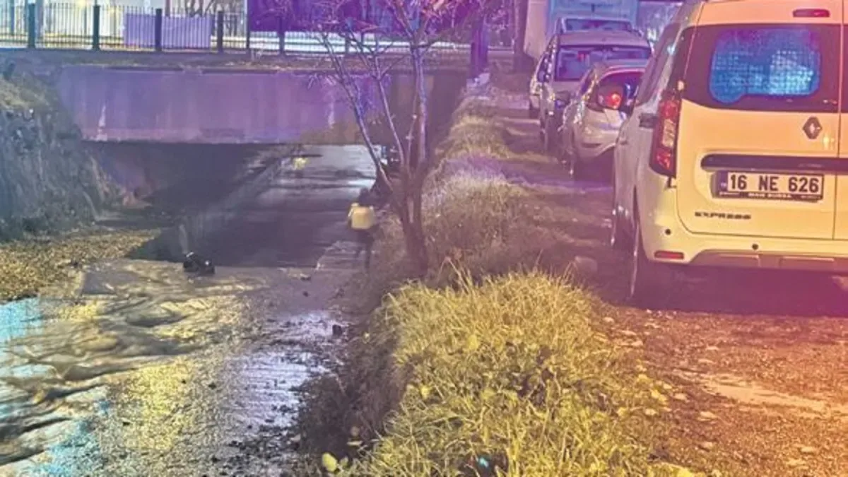 Bursa’da Dere Yatağında Erkek Cesedi Bulundu!