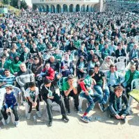 Bursa'da dev ekranda Bursaspor coşkusu! Bursa'da dev ekranda Bursaspor coşkusu!