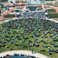 Bursa'da dev ekranda Bursaspor coşkusu! Bursa'da dev ekranda Bursaspor coşkusu!