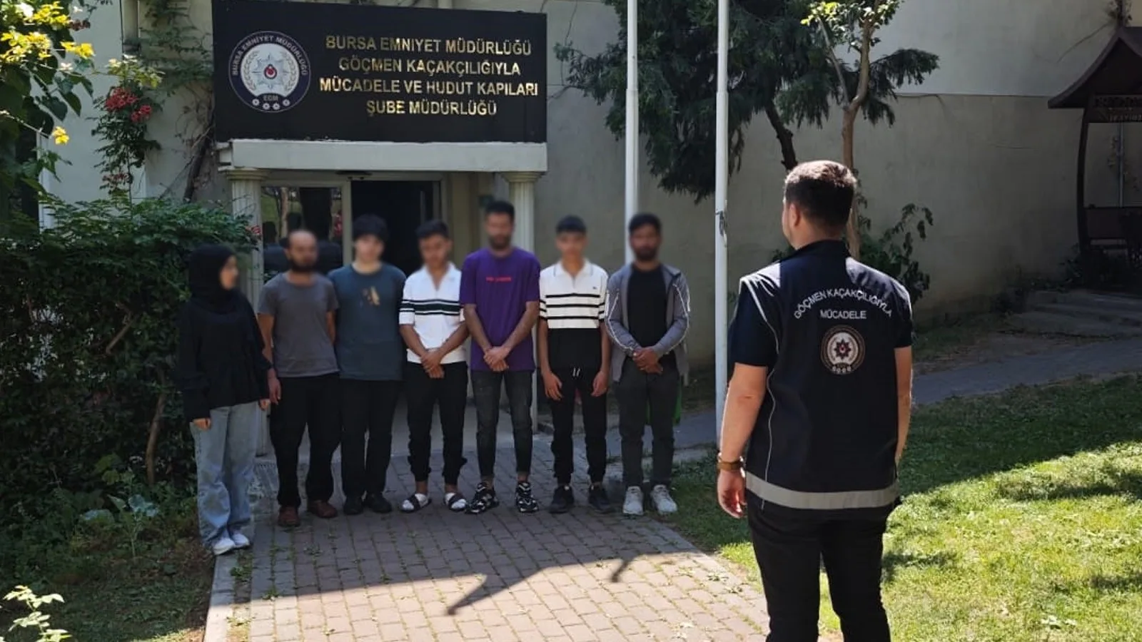 Bursa’da Düzensiz Göçmen Operasyonu: 7 Yakalandı!