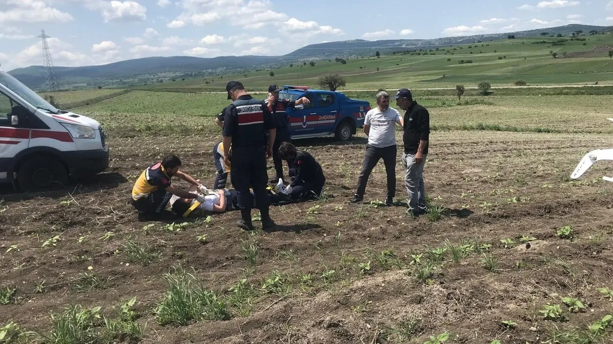 Bursa’da Eğitim Uçağı Ters Dönerek Düştü!