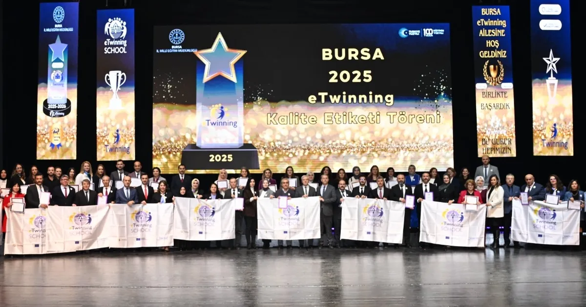Bursa’da eTwinning Başarıları Ödüllendirildi!