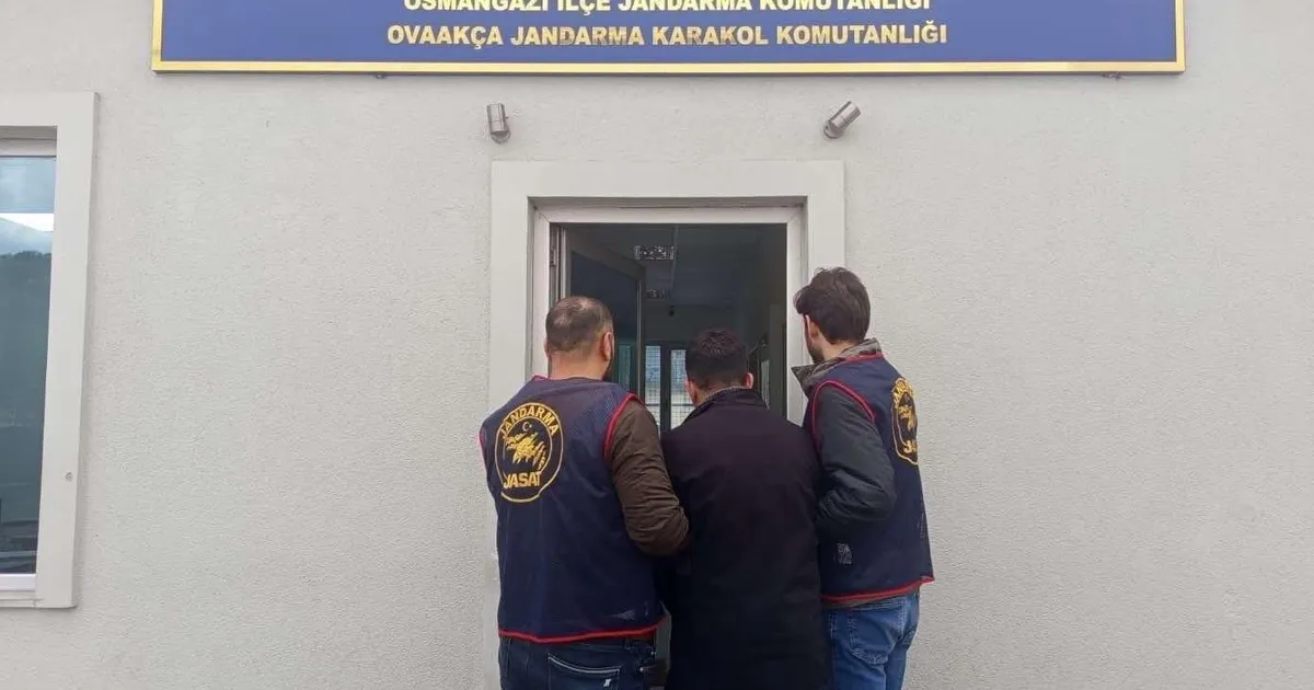 Bursa’da Firari Jandarma Tarafından Yakalandı