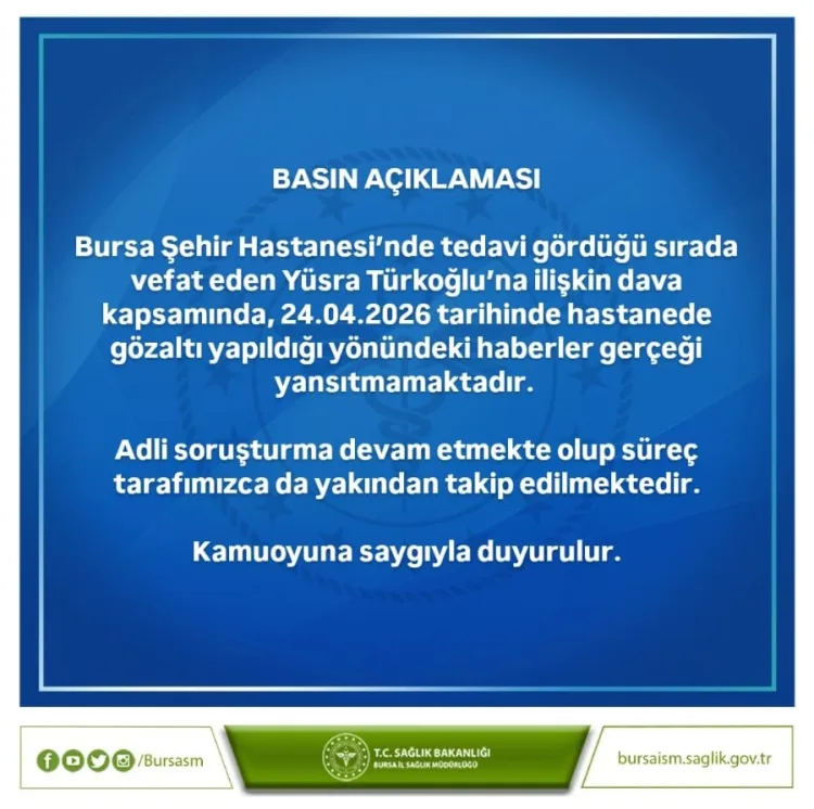 Bursa’da Gözaltı İddialarına Yanıt Geldi!
