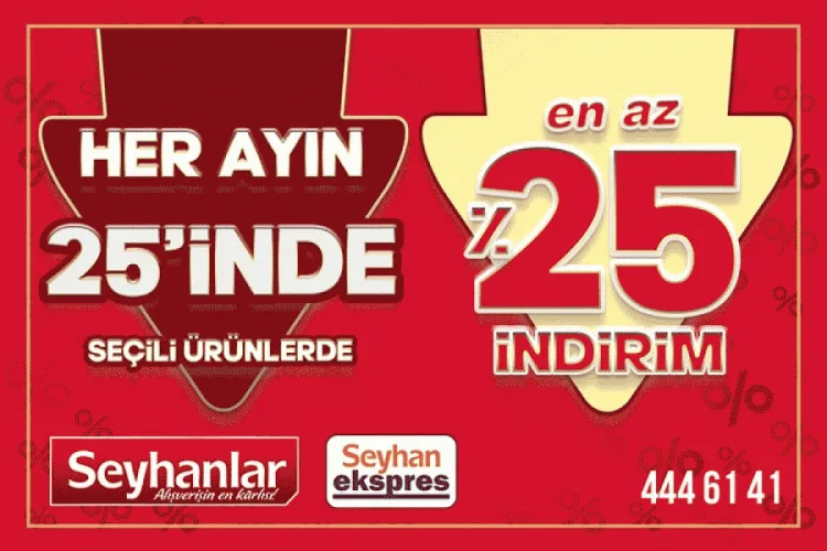 Bursa’da Her Ayın 25’inde Yüzde 25 İndirim!