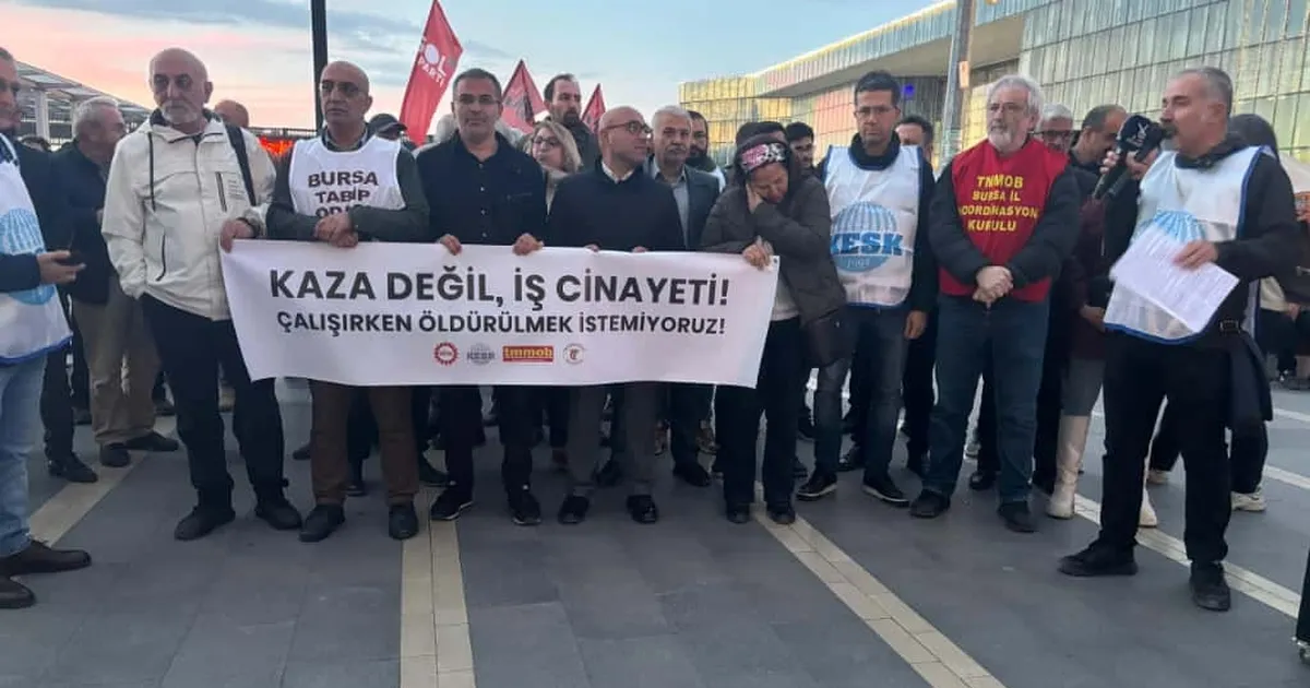 Bursa’da İş Cinayetlerine Karşı Ortak Çığlık!