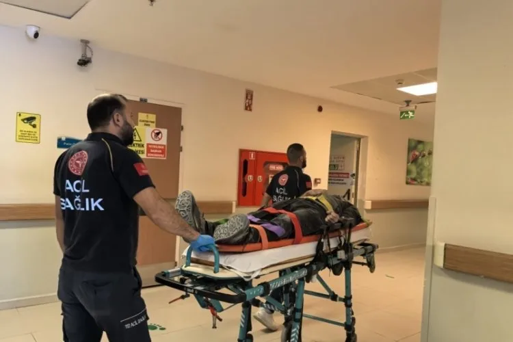 Bursa’da İşçi Suntaların Altında Kaldı!