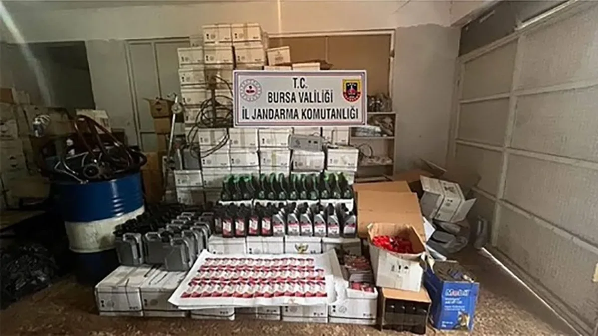 Bursa’da Kaçak Akaryakıt Operasyonu: 5 Gözaltı!