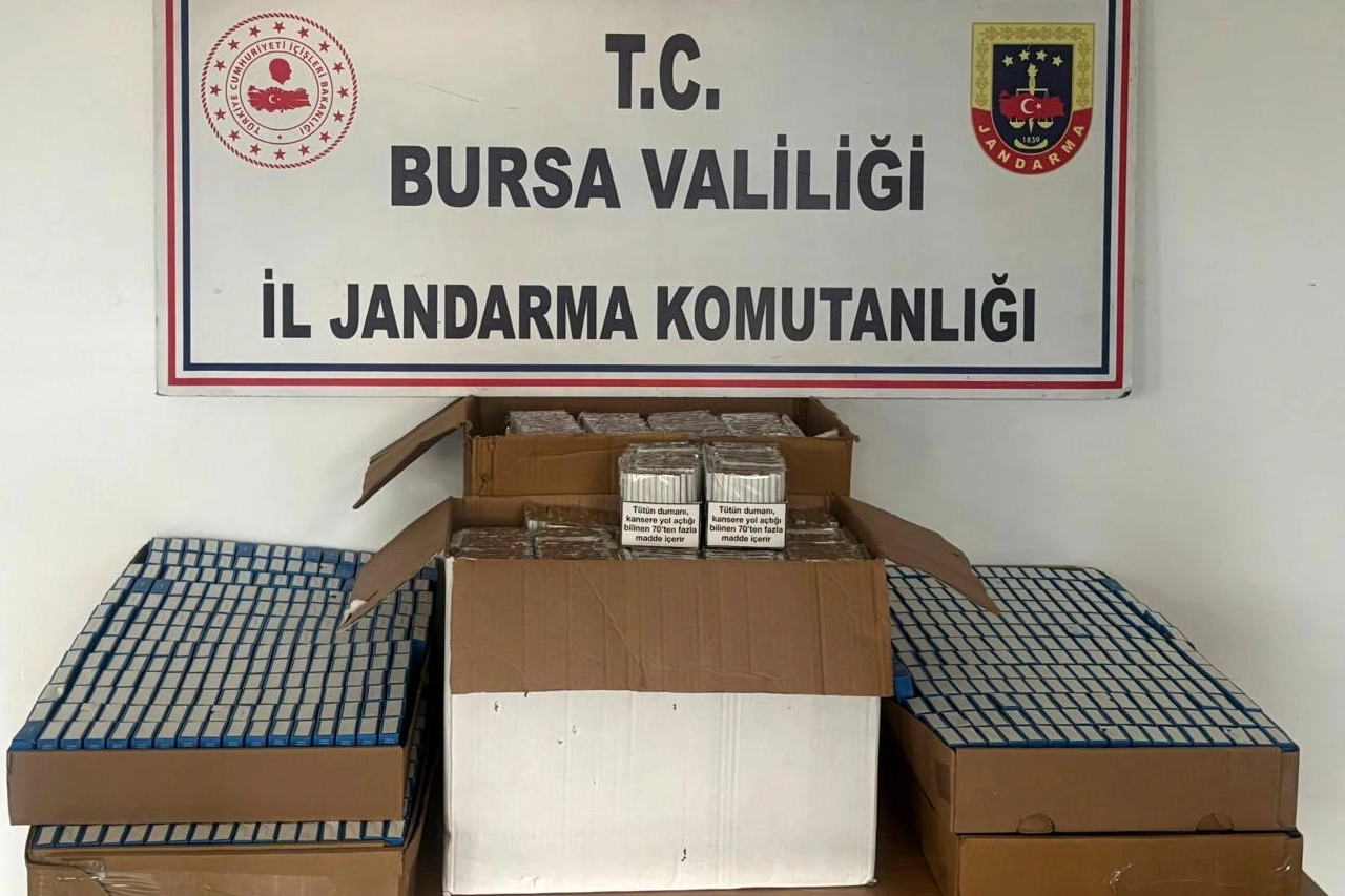 Bursa’da Kaçak Sigara Operasyonu: 19 Bin Paket Ele Geçirildi
