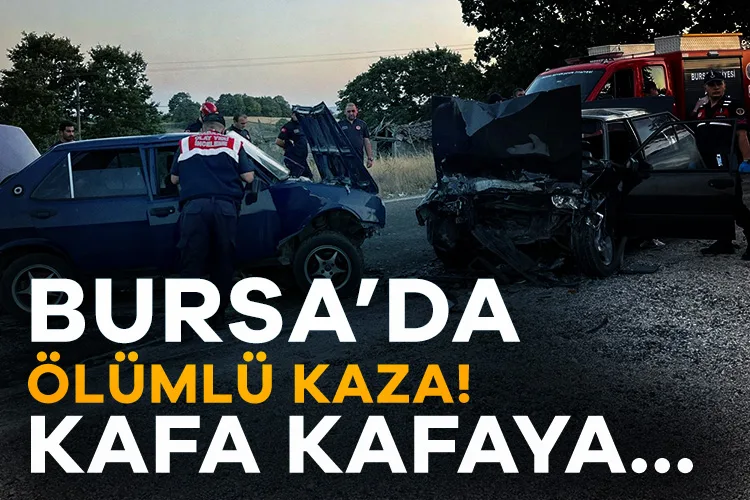 Bursa’da Kafa Kafaya Kaza: 1 Ölü, 3 Yaralı!