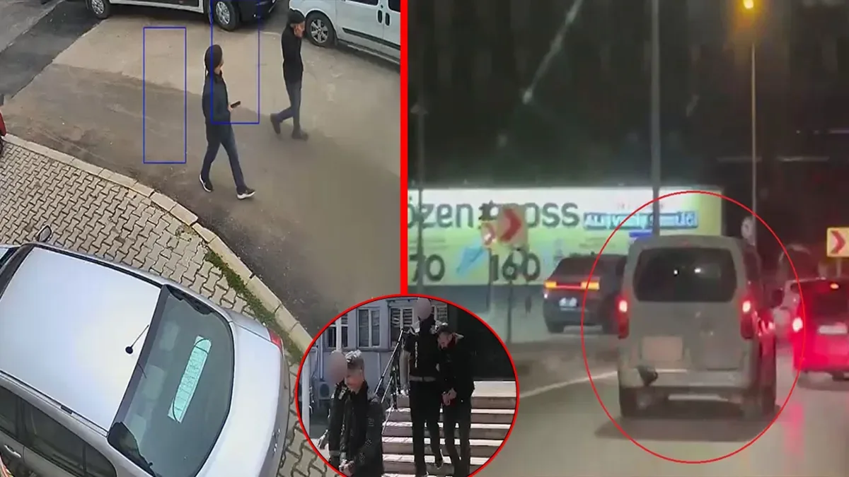 Bursa’da Kargo Aracı Hırsızlığı: Kovalamaca Kamerada!