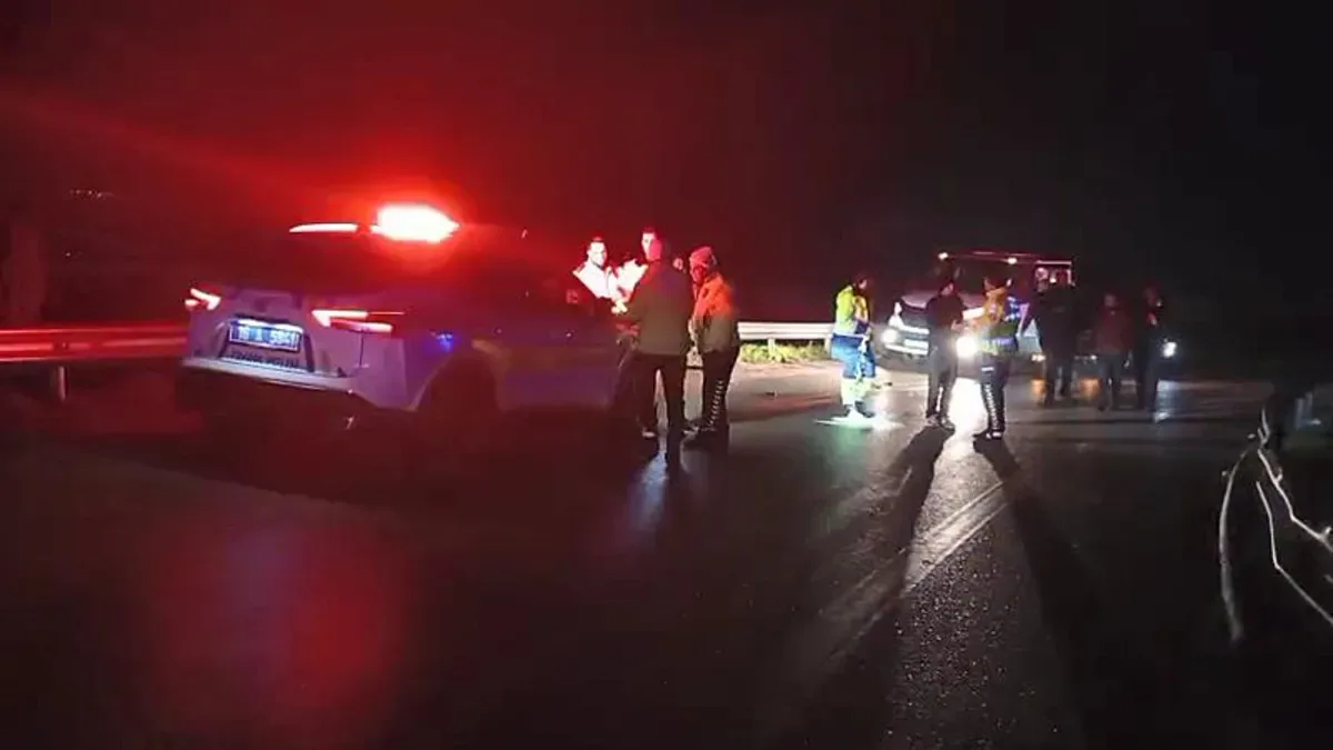 Bursa’da Kaza: Araç Bariyerlere Çarptı, 2 Yaralı!