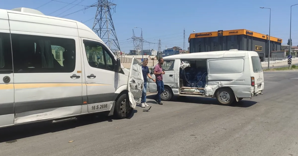 Bursa’da Kazada Gülümseten Anlar!