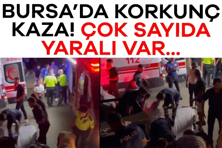 Bursa’da Korkunç Kaza: 7 Yaralı!
