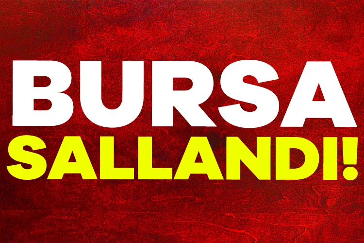Bursa’da Korkutan 3.9 Büyüklüğünde Deprem!