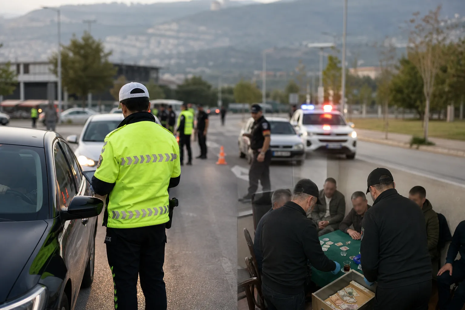 Bursa’da Kumar ve Trafik Denetimlerinde 85 Bin TL Ceza Uygulandı