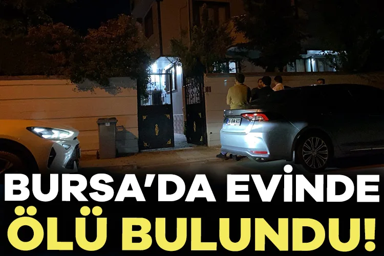Bursa’da Libya’lı Adam Evinde Ölü Bulundu!