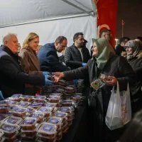 Bursa’da Miraç Kandili bereketi Bursa’da Miraç Kandili bereketi