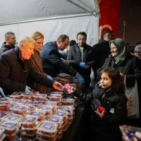 Bursa’da Miraç Kandili bereketi Bursa’da Miraç Kandili bereketi