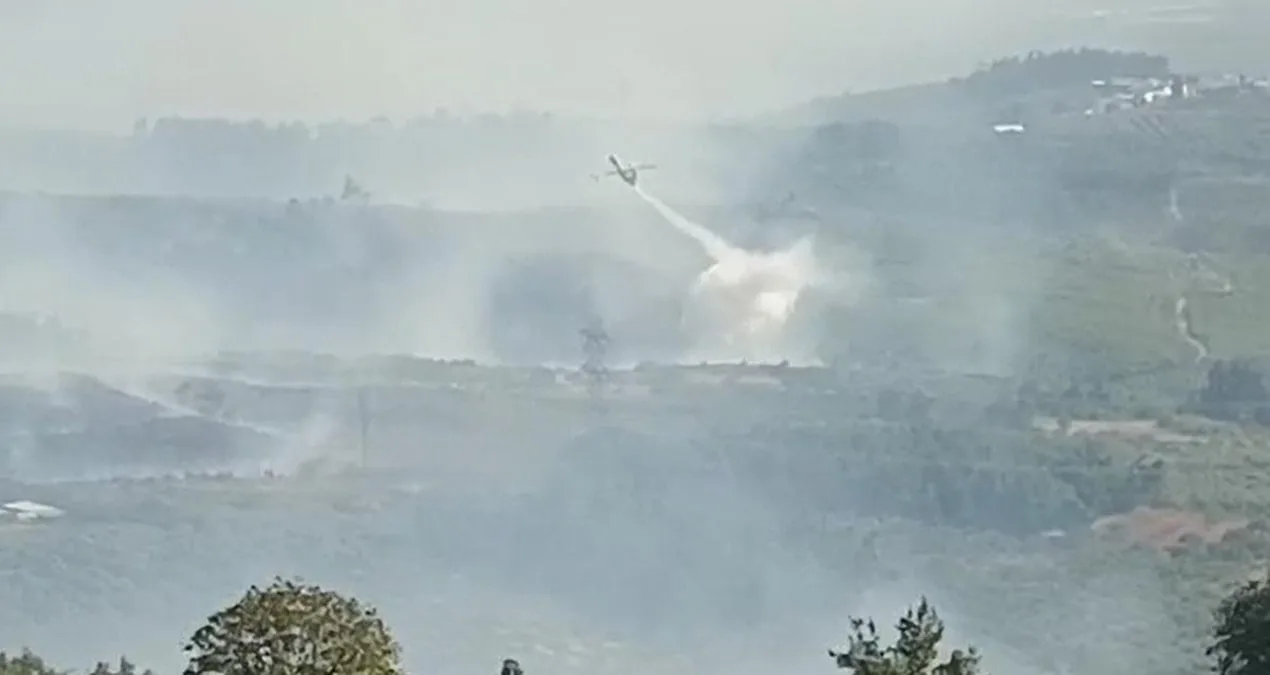 Bursa’da Orman Yangınına Hızlı Müdahale!