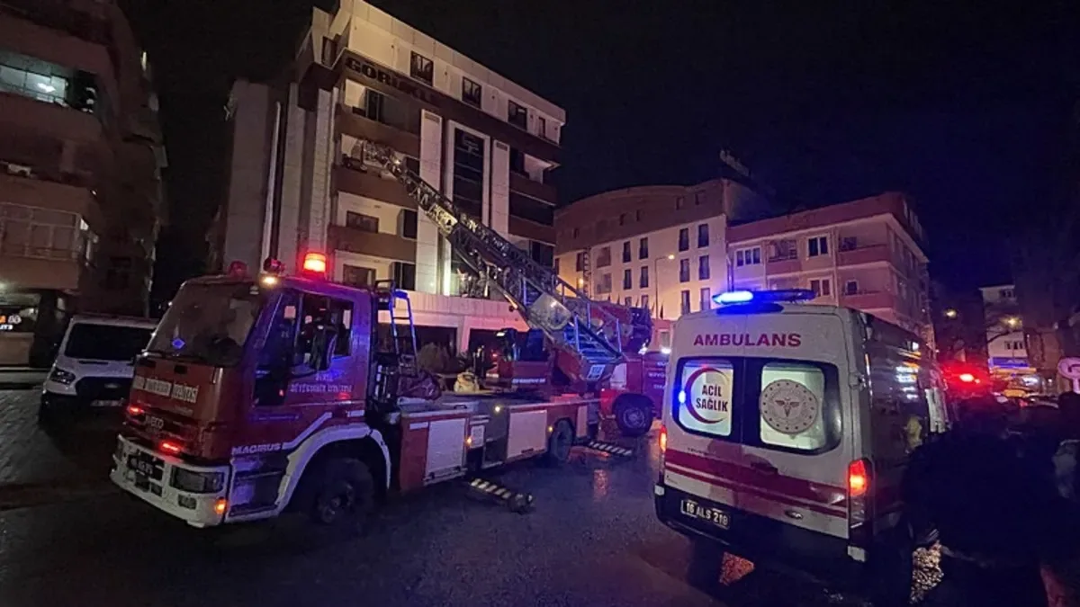 Bursa’da Otelde Yangın: 8 Kişi Dumandan Etkilendi