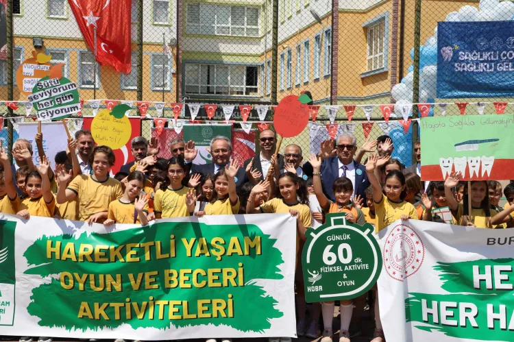 “Bursa’da ‘Sağlıklı Çocuk, Sağlıklı Gelecek’ Etkinliği”