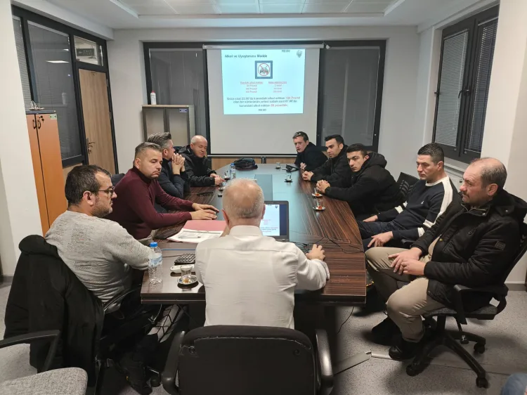 Bursa’da Şoförlere İleri Sürüş Eğitimi Veriliyor