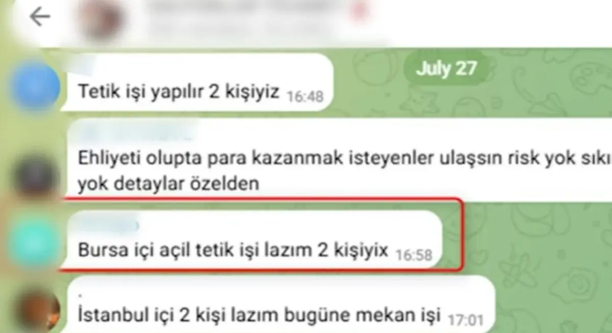 Şoke eden yazışmalar! Gasp 250 bin TL, infaz 4 milyon TL 6