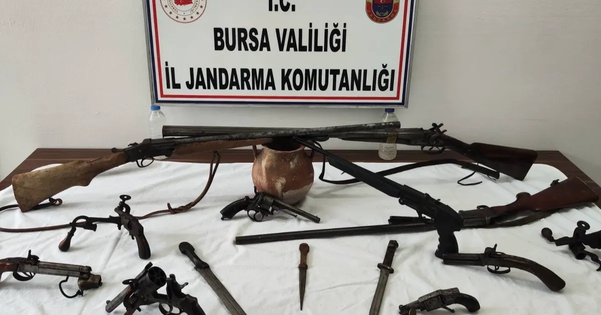 Bursa’da Tarihi Eser Operasyonu: Çok Sayıda Ele Geçirildi
