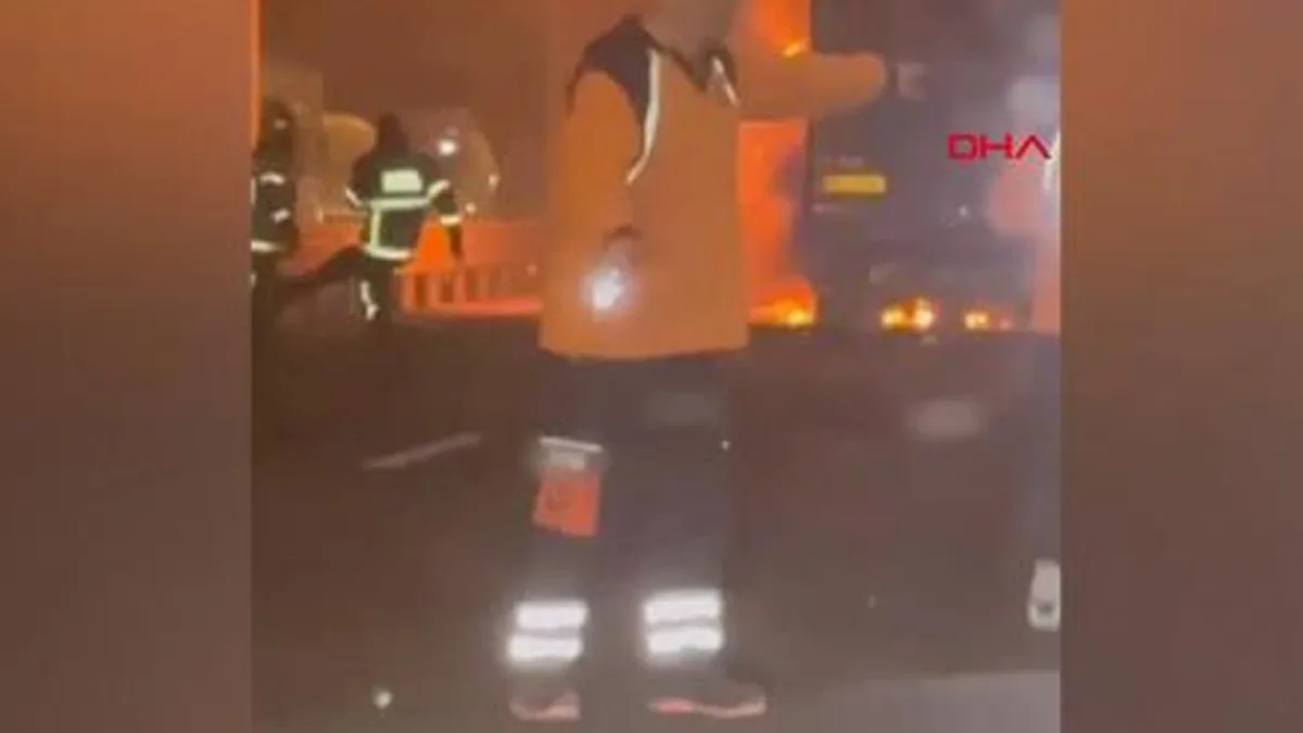 İnegöl TIR Kazası