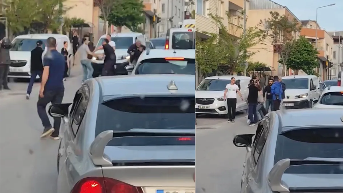 Bursa’da Trafikte Bıçaklı Kavga Panik Yarattı!
