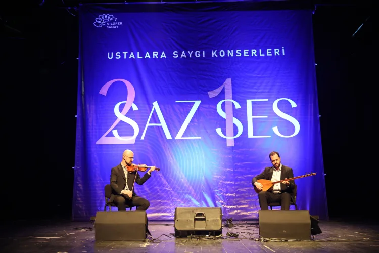 Bursa’da Ustalara Saygı Konseri Coşkusu!