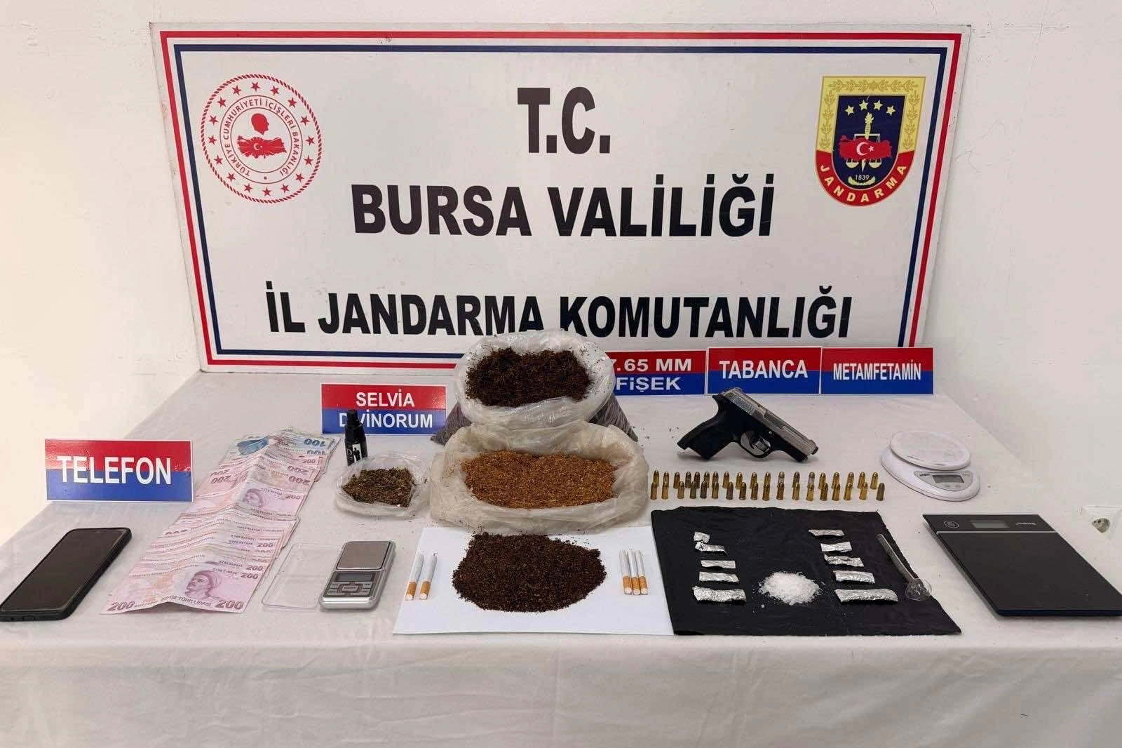 Bursa’da Uyuşturucu Operasyonu: 1 Kg Madde Ele Geçirildi
