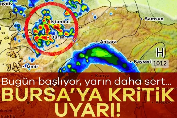 Bursa’da Yağış Alarmı: Bu Hafta Sonu Dikkat!