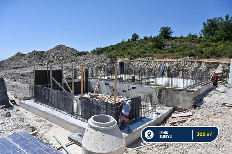Bursa’da Yeni Su Depoları ile Su Güvencesi Artıyor