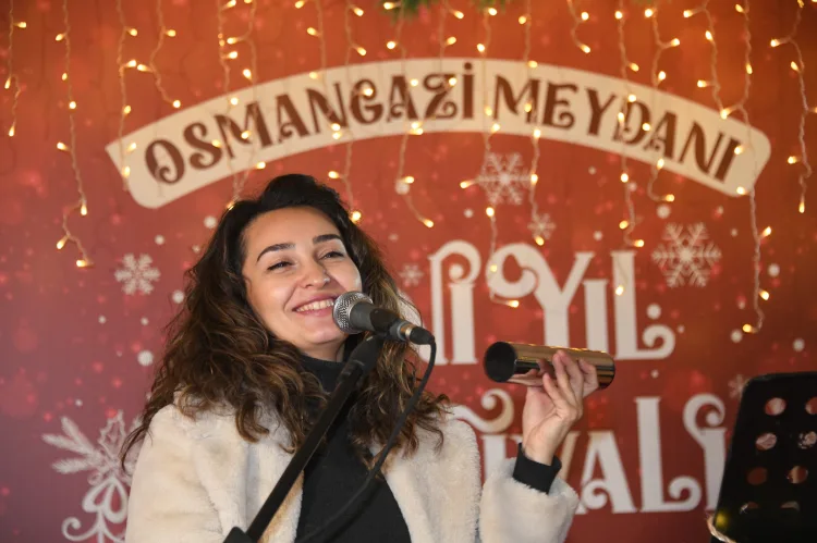 Bursa’da Yeni Yıl Konseriyle Kış Keyfi