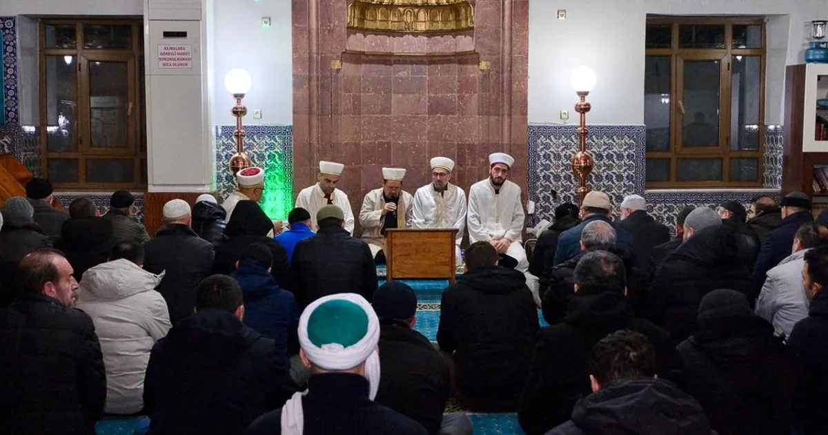 Bursa’da Yılın İlk Sabah Namazı Coşkusu