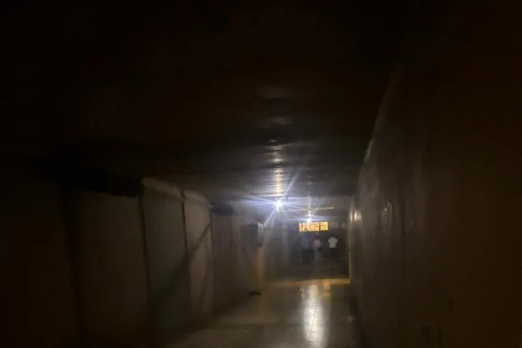 Bursa’daki Alt Geçit Korku Dolu Gece Anları