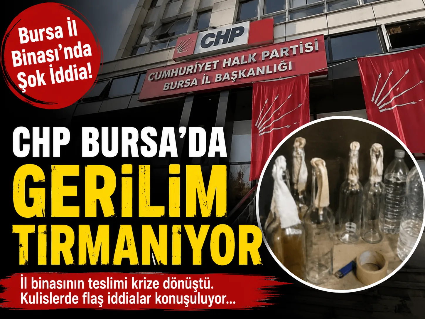 Bursa İl Binası’nda Şok İddia! CHP Kulislerini Karıştıran Güvenlik Tartışması