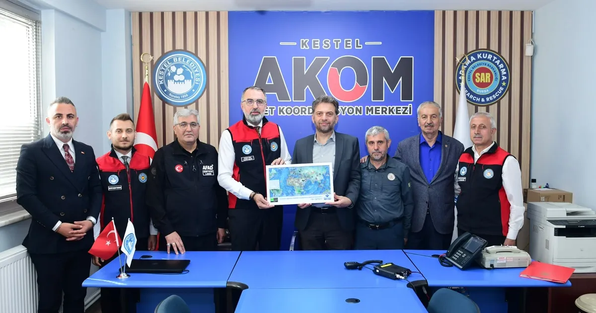 Bursa Kestel’de Afetlere Karşı İş Birliği Gücü!