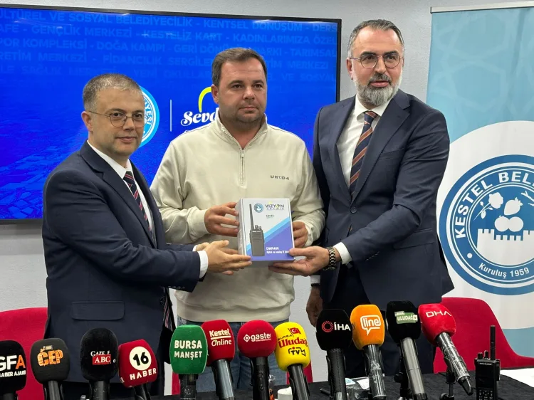 Bursa Kestel’de Telsiz Role Sistemi Tanıtıldı