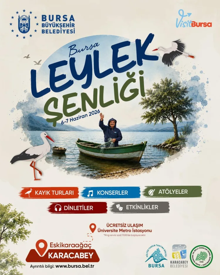 Bursa Leylek Şenliği Doğayla Buluşuyor!