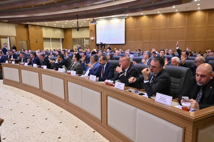 Bursa Meclisi’nde Bursaspor Coşkusu