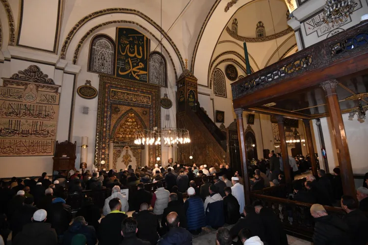 Bursa’nın Fethi İçin Ulu Camii’nde Dua Yapıldı