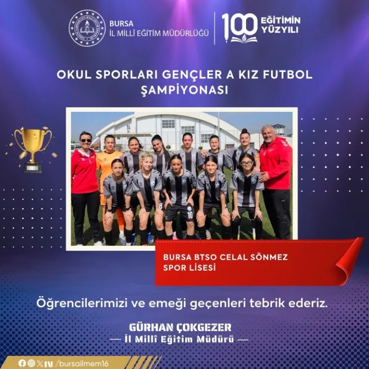 Bursa’nın Genç Yıldızları Türkiye Finallerine Yükseldi!