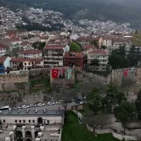 Bursa yeşil beyaza büründü Bursa yeşil beyaza büründü