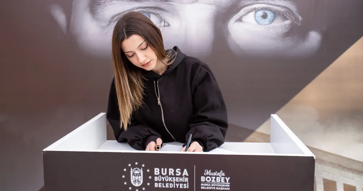 Bursalılar, Ata’ya Özlemlerini Kaleme Aldı