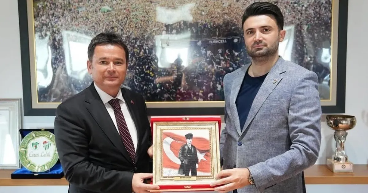 Bursaspor’a Başkan Aydın’dan Destek Ziyareti
