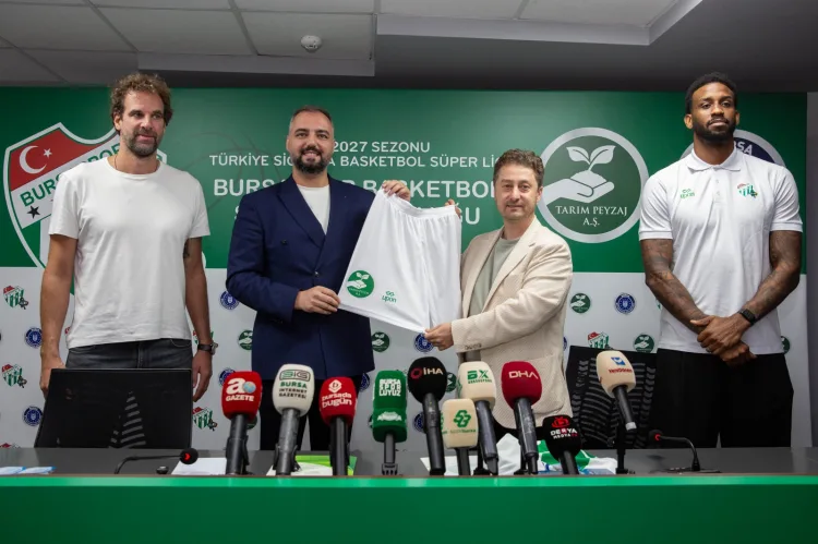 Bursaspor Basketbol’a Tarım Peyzaj’dan Sponsorluk